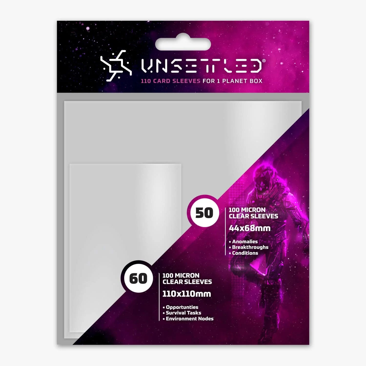 Unsettled Sleeves New Condition!