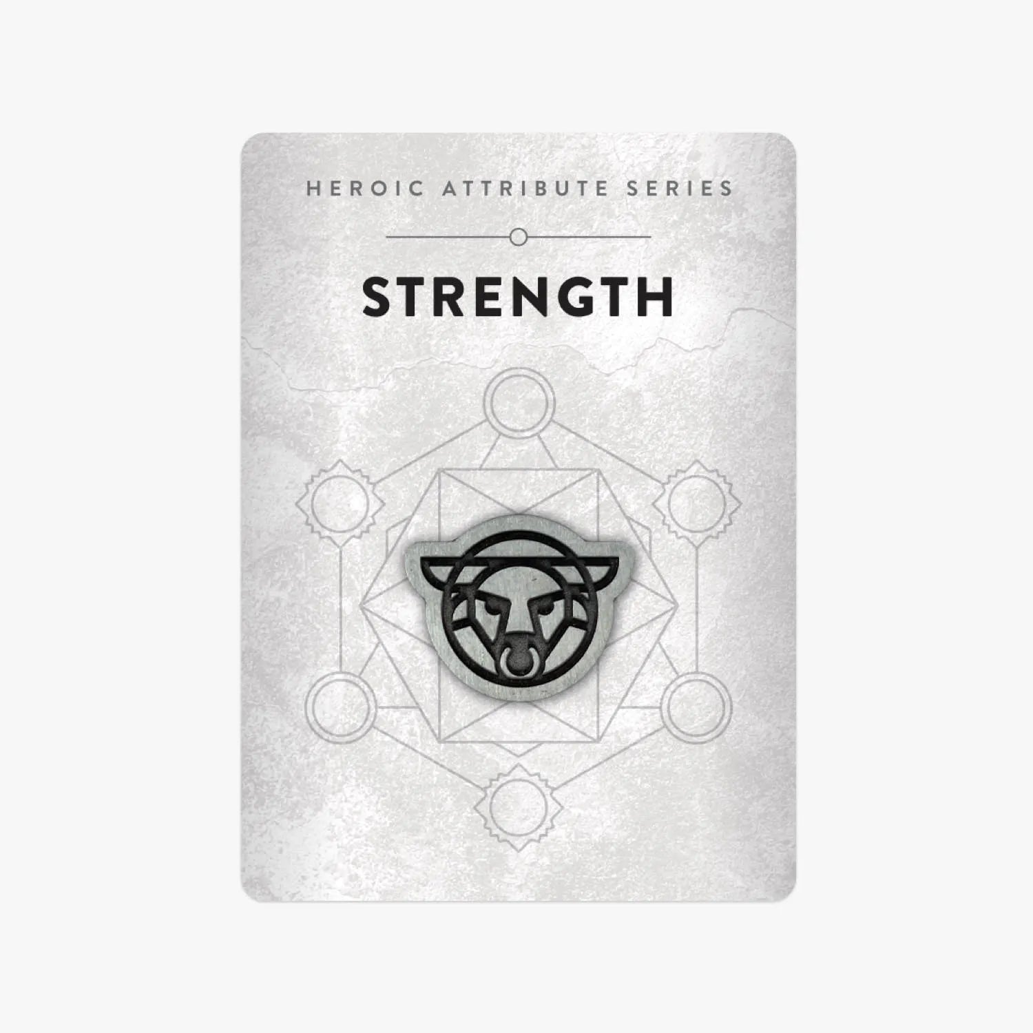 Heroic Attribute Series: Strength Pin