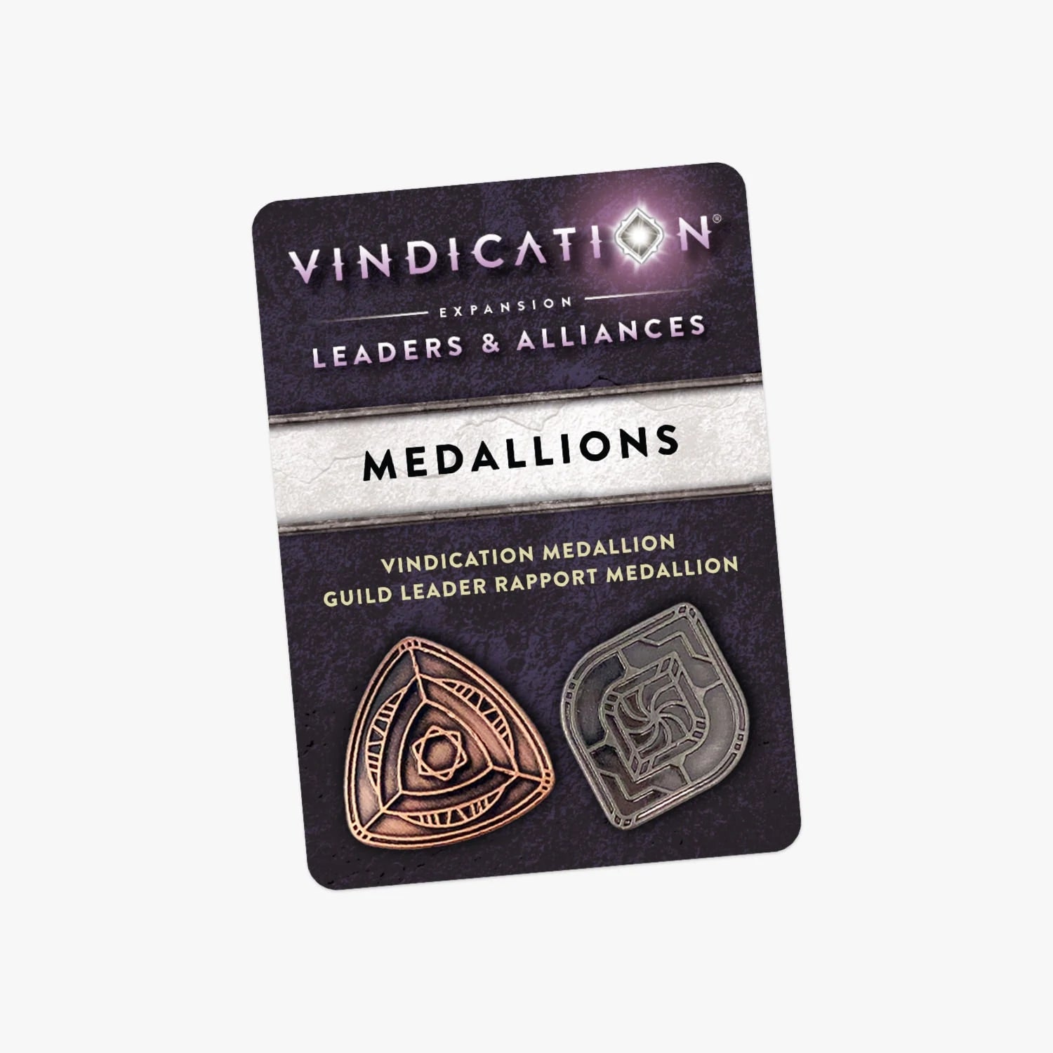 Vindication® Metal Threshold Medallions