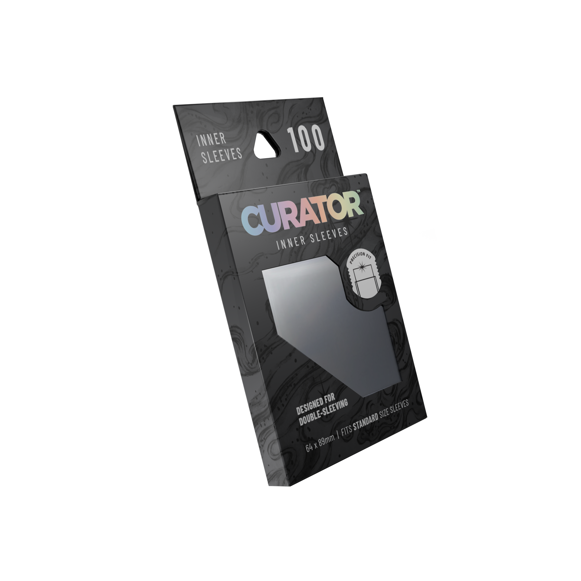 inner sleeves for cards Curator™ Inner Sleeves – Orange Nebula