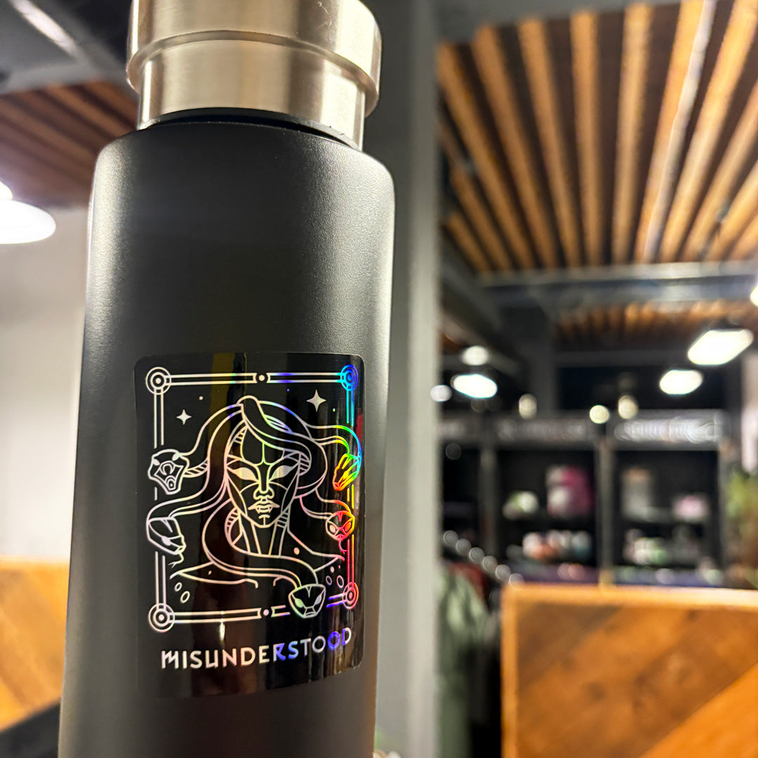 Misunderstood Sticker MISUNDERSTOOD Sticker: Medusa – Orange Nebula