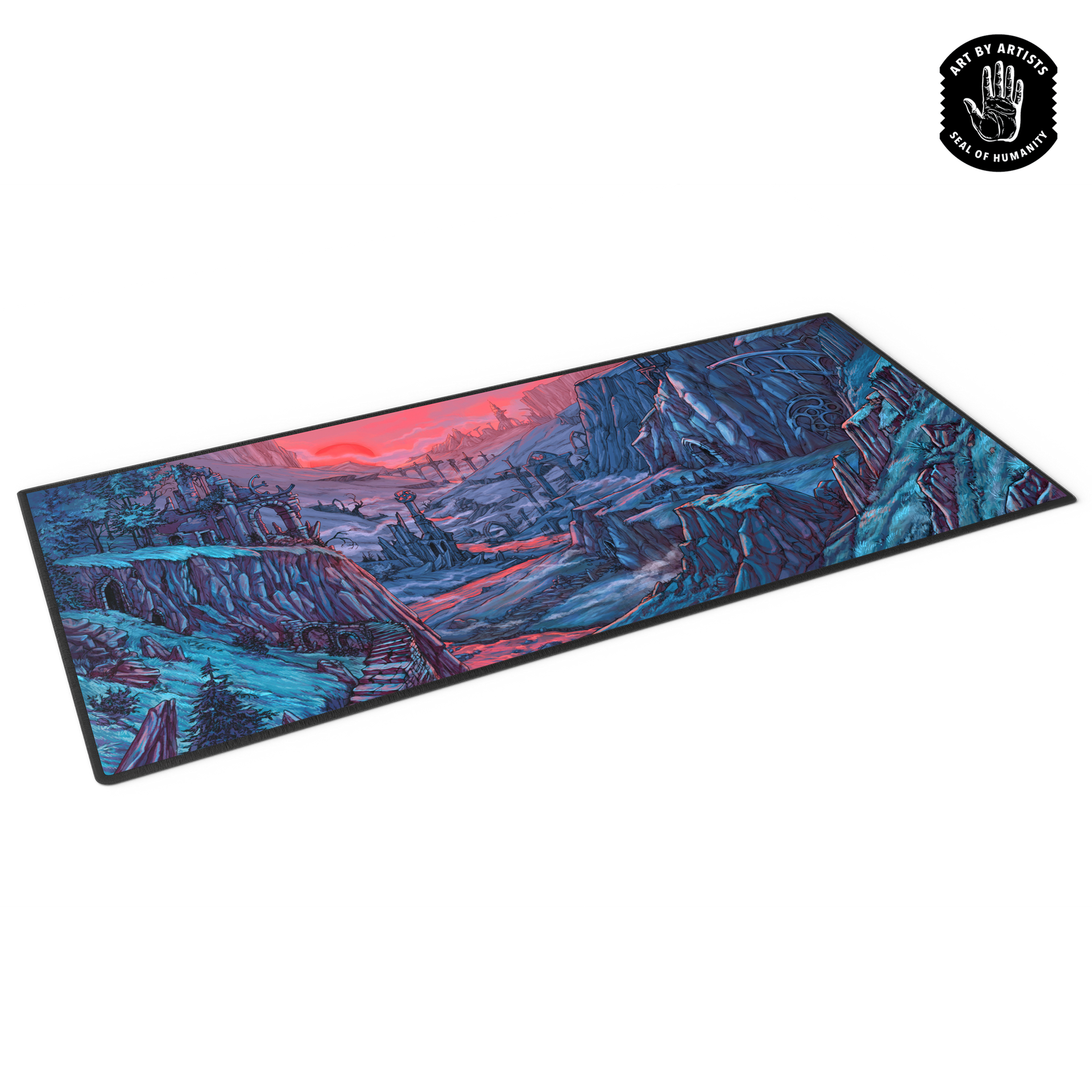 Curator™ Arcane Landscapes: The Ruins – Orange Nebula
