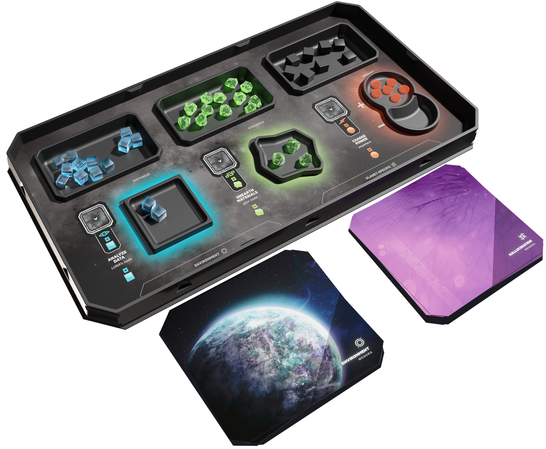 Unsettled® Framework and Planets 001-002 – Orange Nebula
