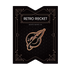 Retro Rocket Pin