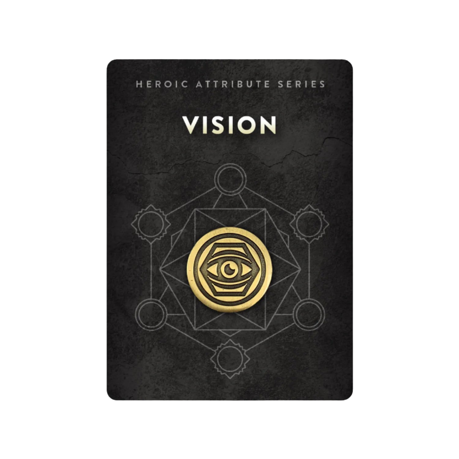 Heroic Attribute Series Vision Pin Orange Nebula heroic-attribute-series-vision-pin-orange-nebula